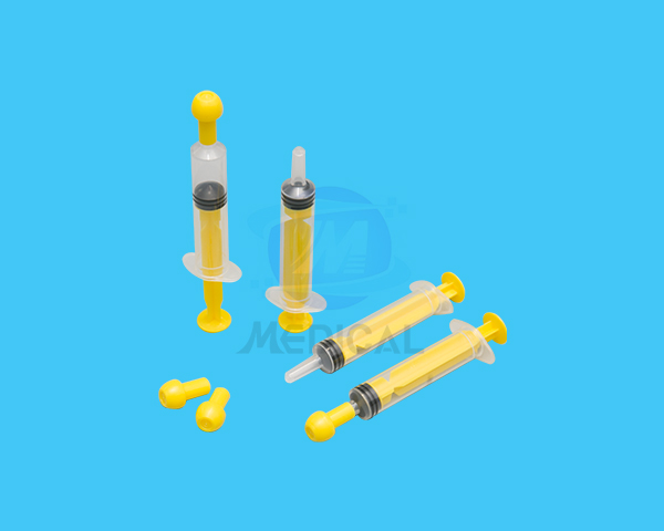 Disposable syringes with catheter tips